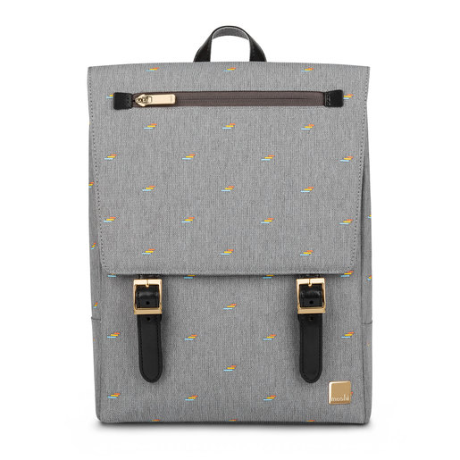 фото Рюкзак для ноутбука женский moshi helios mini backpack 13" серый