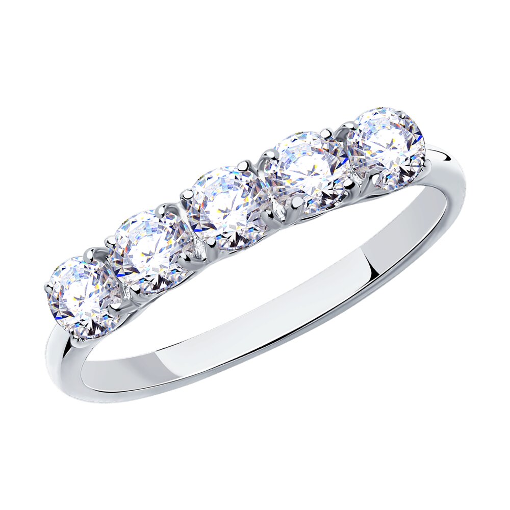 

Кольцо из серебра р. 18 Diamant 94-110-01641-1, фианит, 94-110-01641-1
