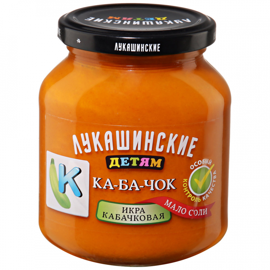 Икра Лукашинские Детям кабачковая 350г Россия