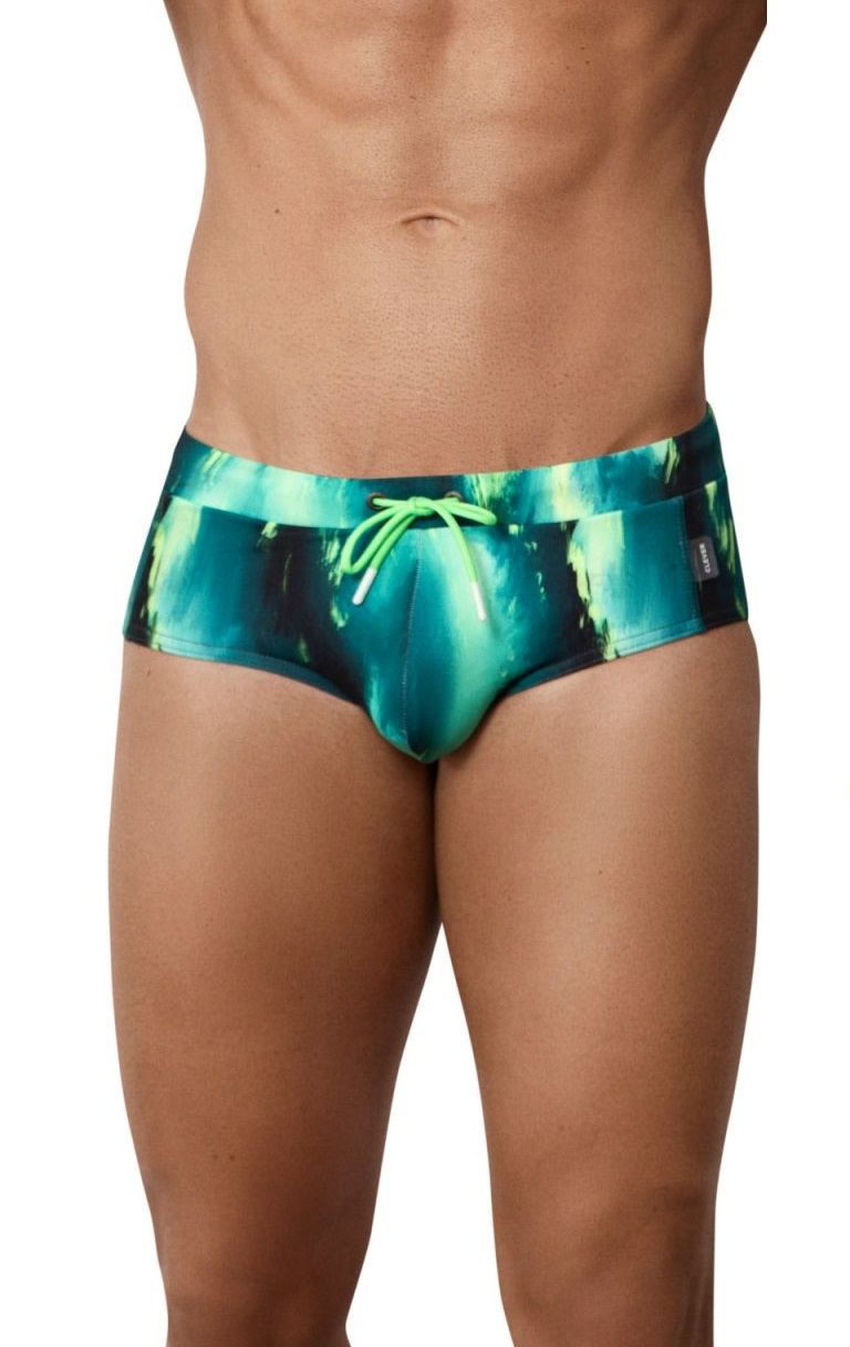

Плавки мужские Clever Masculine Underwear 155210 зеленые M, Зеленый, 155210