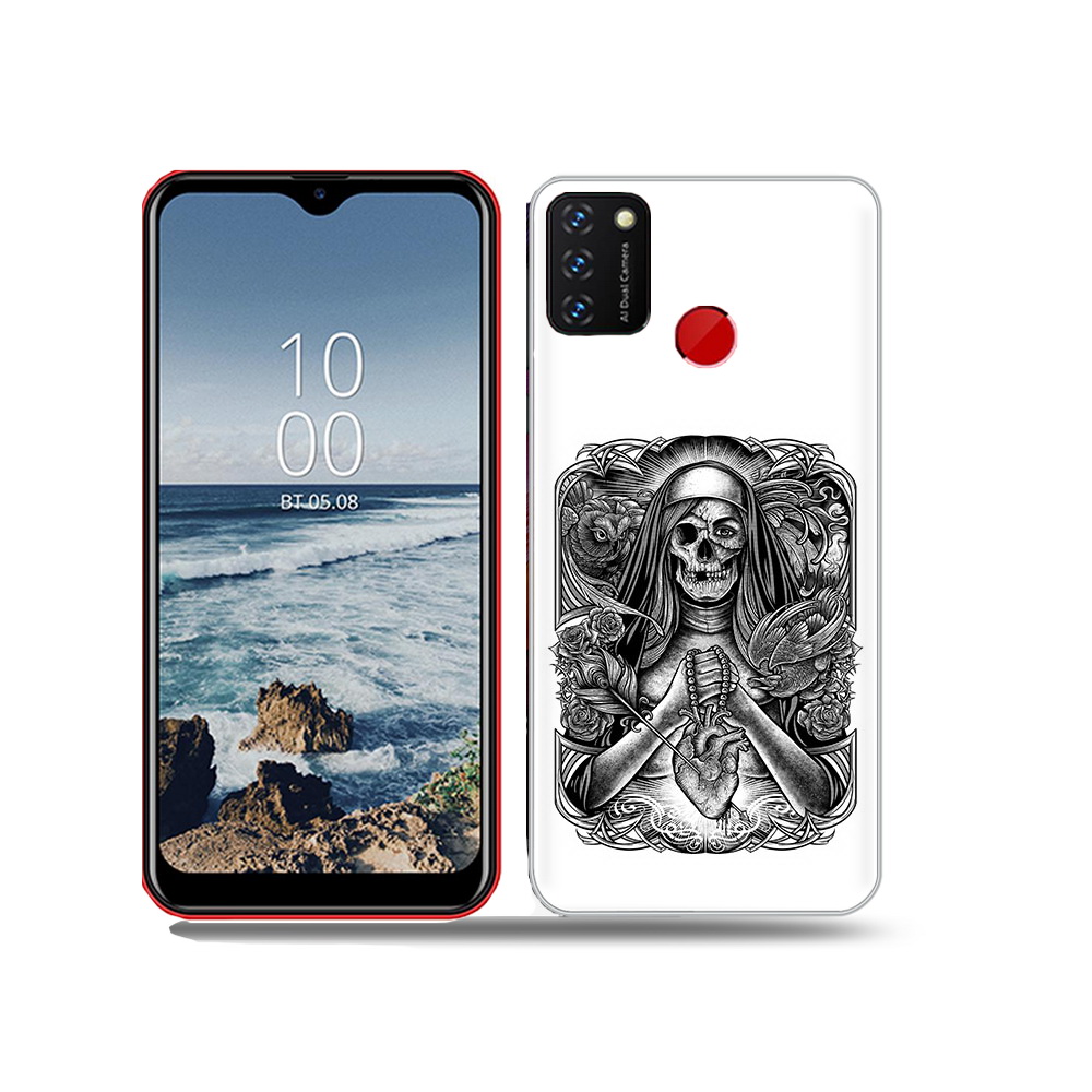 

Чехол MyPads Tocco для BQ 6631G Surf скелет с сердцем, Прозрачный, Tocco