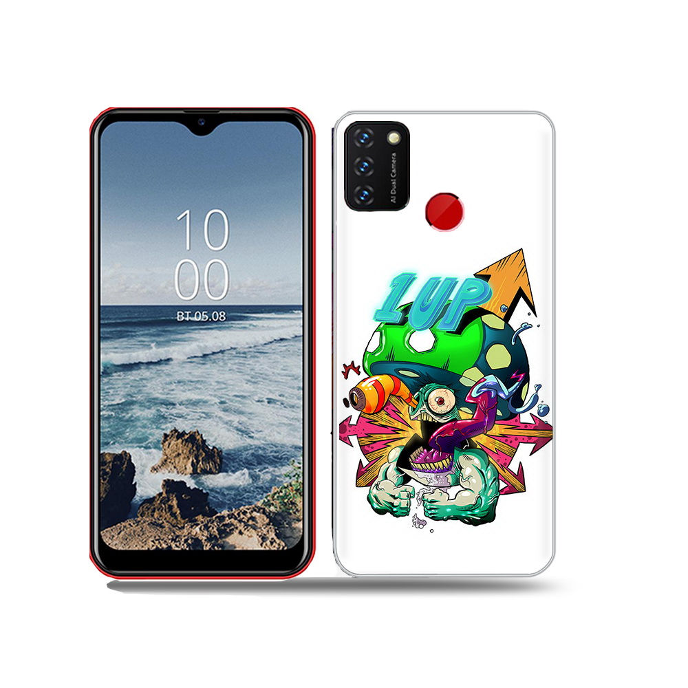 

Чехол MyPads Tocco для BQ 6631G Surf сильный гриб абстракция, Прозрачный, Tocco