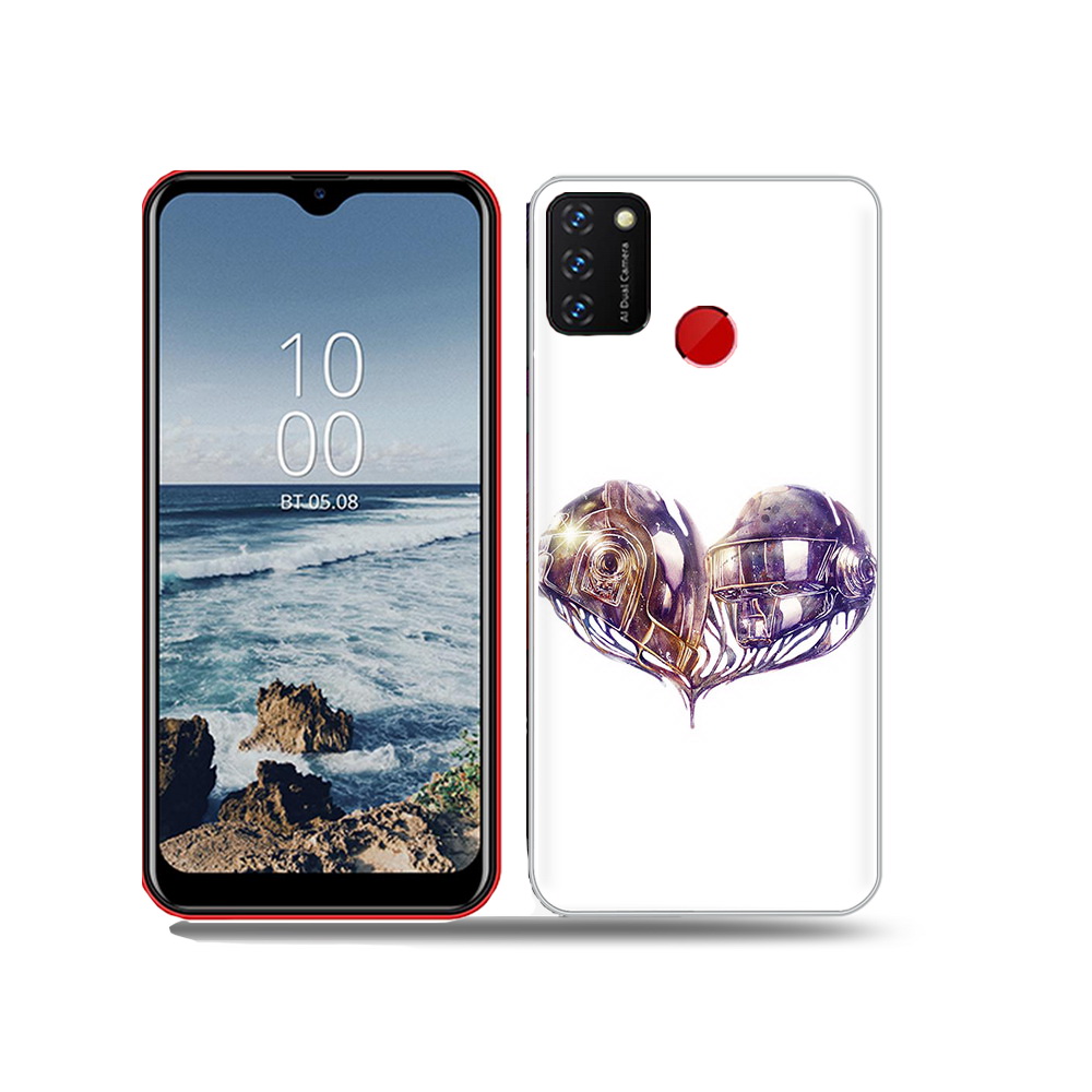 

Чехол MyPads Tocco для BQ 6631G Surf сердце абстракция, Прозрачный, Tocco