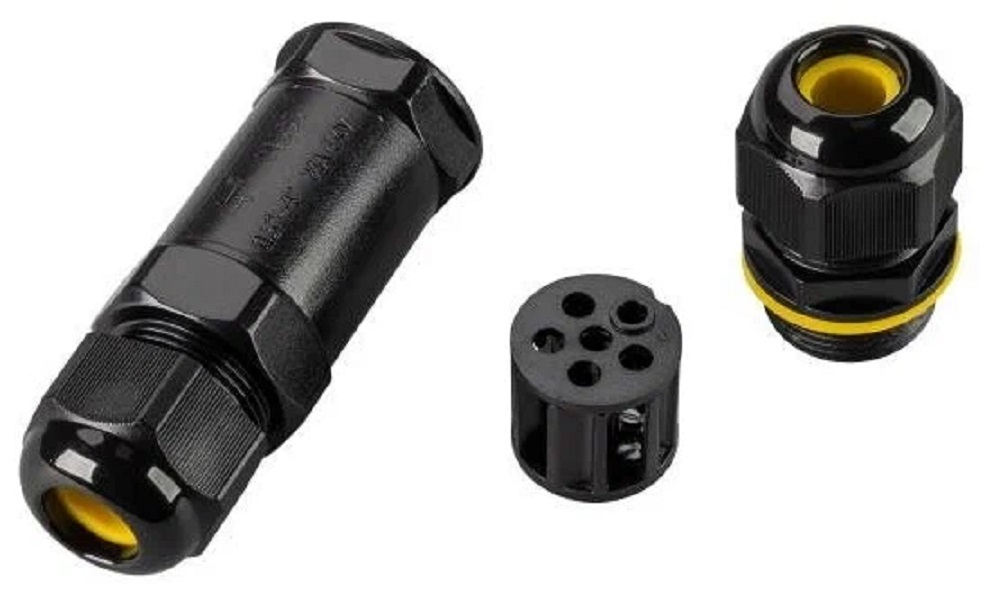 

Коннектор NEO-GERM-5pin-WTW (4-8mm) (Arlight, IP68) Arlight 030759