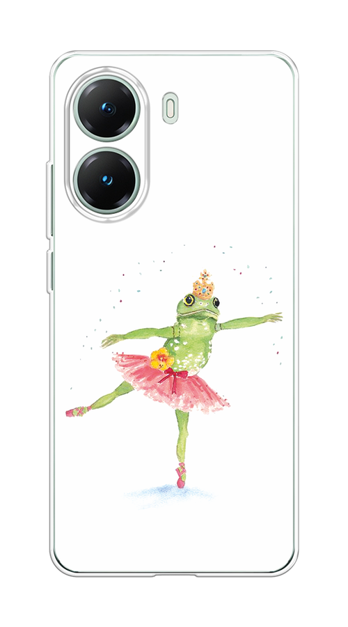 

Чехол на Poco X7 Pro Лягушка-балерина, Зеленый, 324050-1