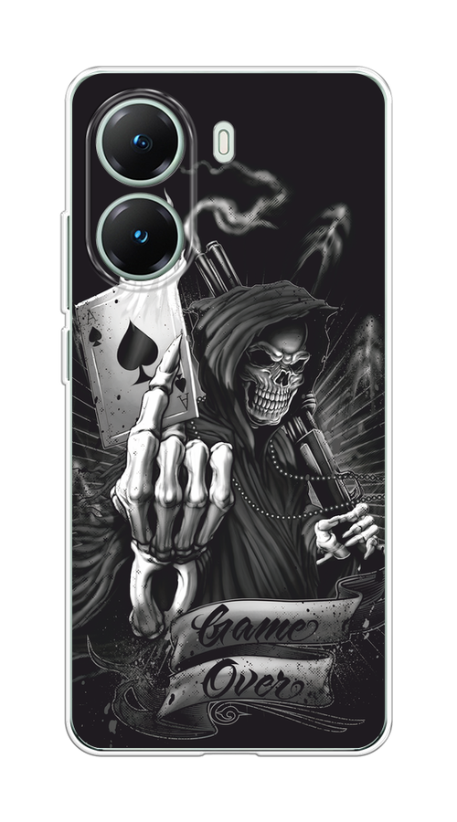 

Чехол на Poco X7 Pro Игра закончена, Черный;серый, 324050-1