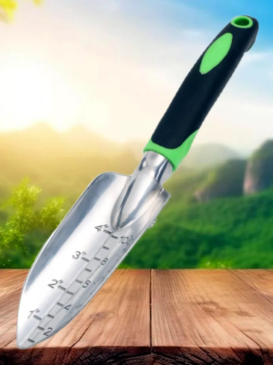 

Лопатка Lin Hua Tools садовая Зеленая, совок, совок