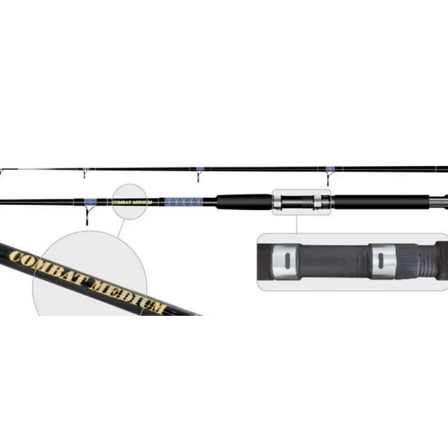 

Surf Master Спиннинг SURF MASTER 1372 COMBAT MEDIUM (SM1372-180 180 см 50-100 гр)