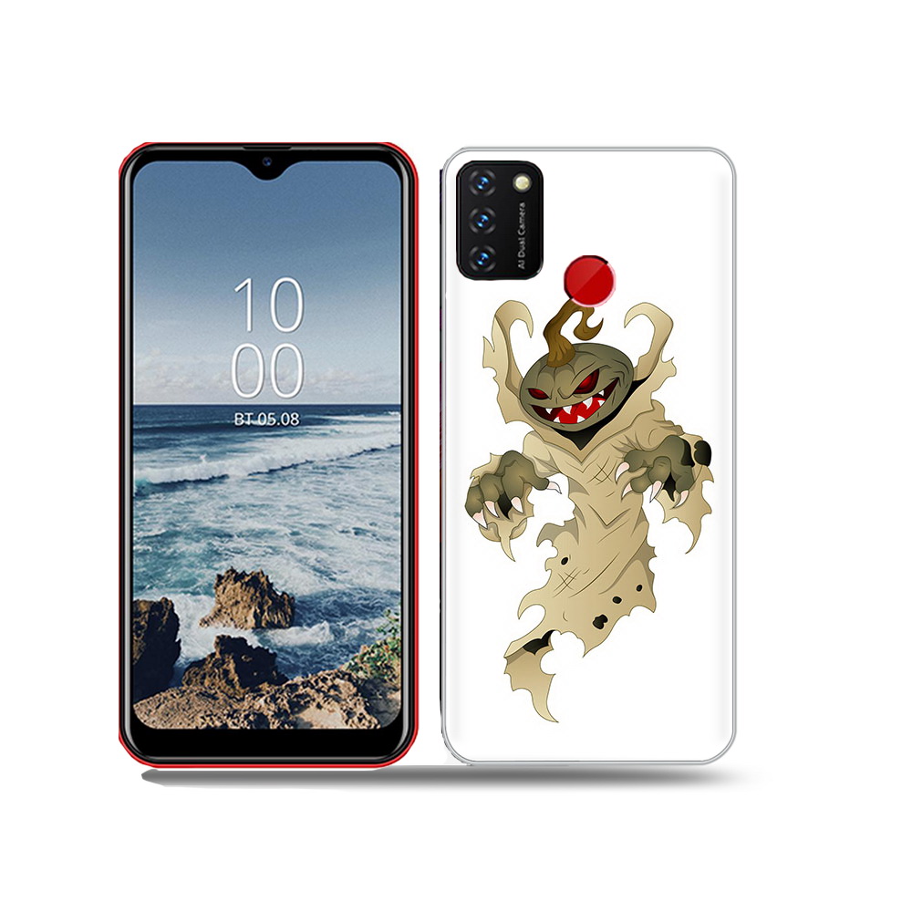 

Чехол MyPads Tocco для BQ 6631G Surf призрак хэллоуина, Прозрачный, Tocco