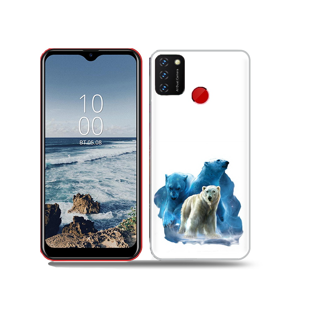 

Чехол MyPads Tocco для BQ 6631G Surf полярный медведь, Прозрачный, Tocco