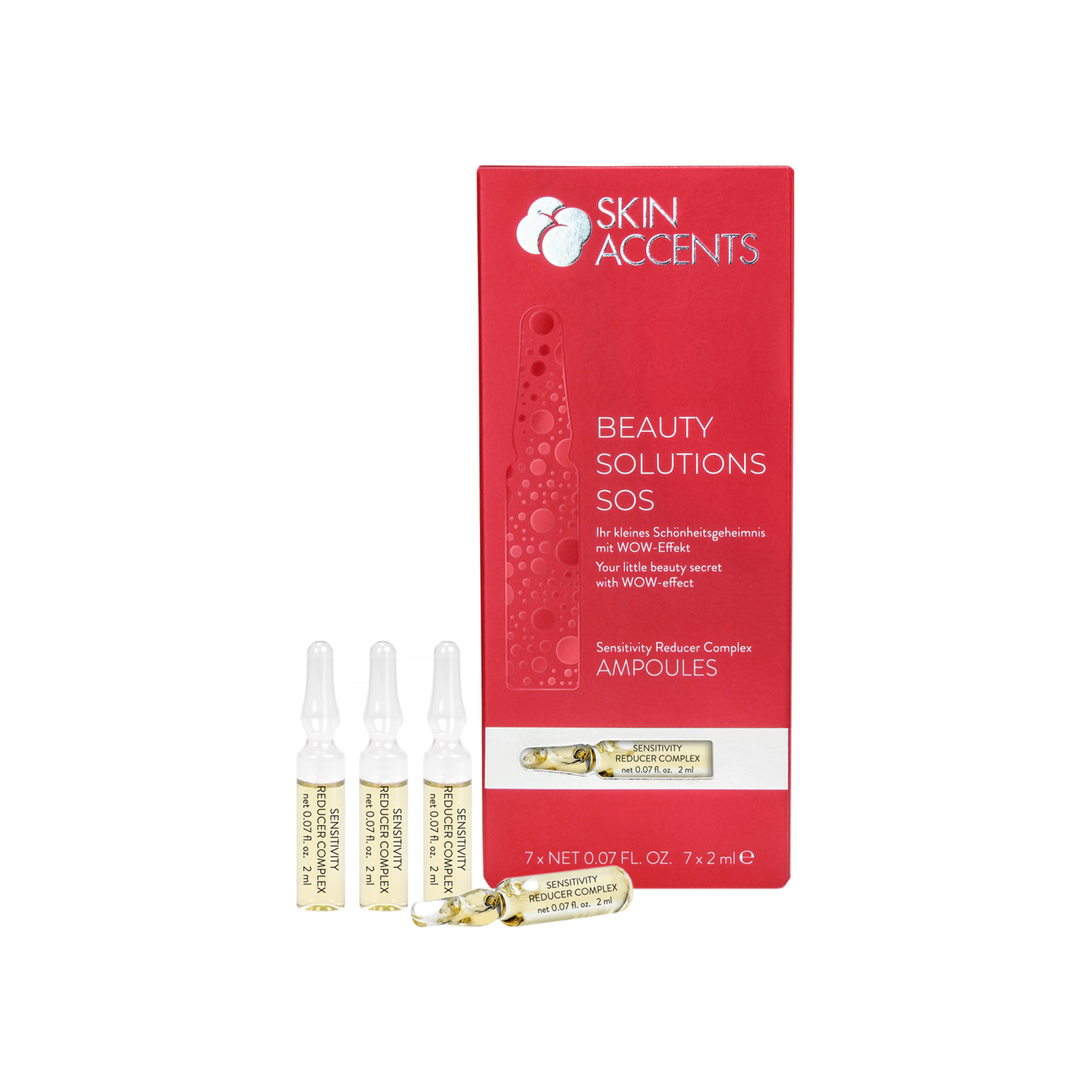 

Сыворотка для чувствительной кожи Inspira Cosmetics Sensitivity Reducer Complex 7x2мл, Sensitivity Reducer Complex