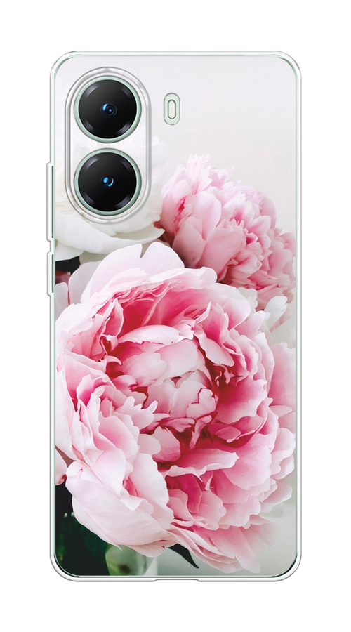 

Чехол на Poco X7 Pro Розовые и белые пионы, Розовый;белый, 324050-1