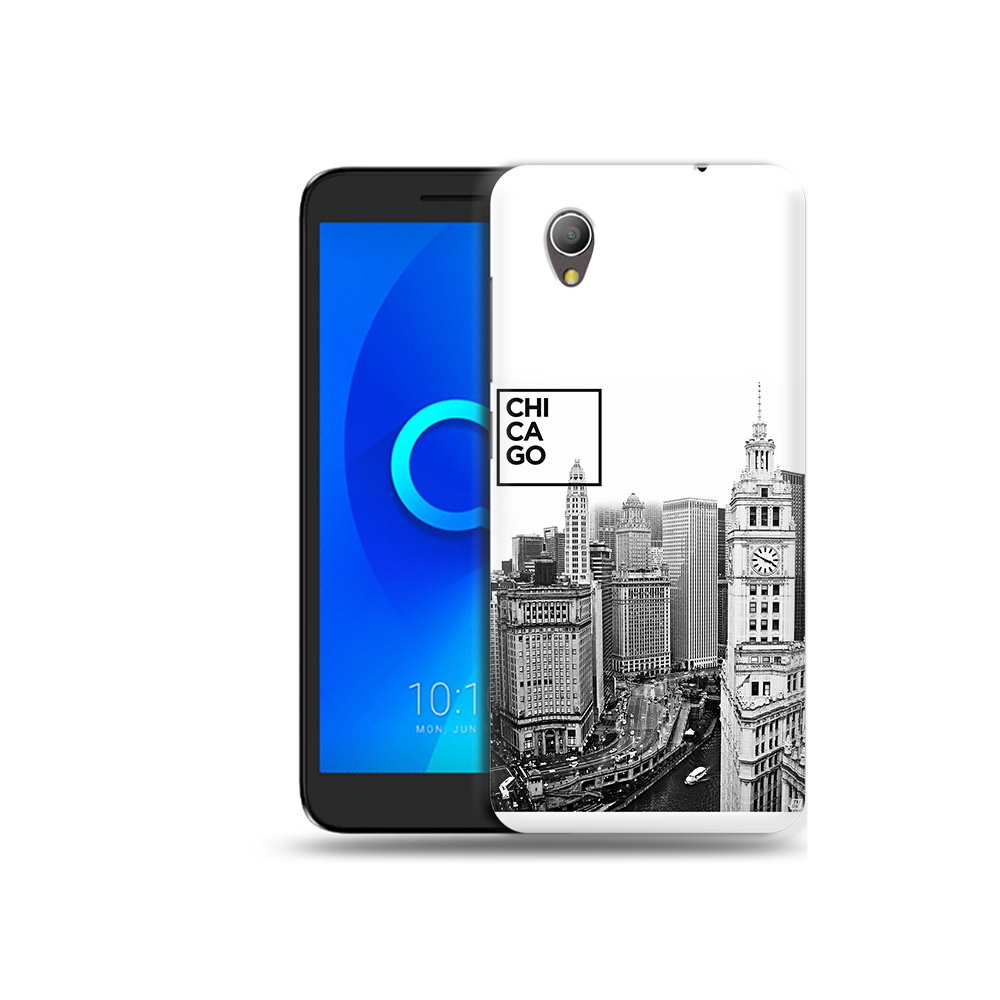 

Чехол MyPads Tocco для Alcatel 1 черно белый чикаго (PT227134.658.689), Прозрачный, Tocco