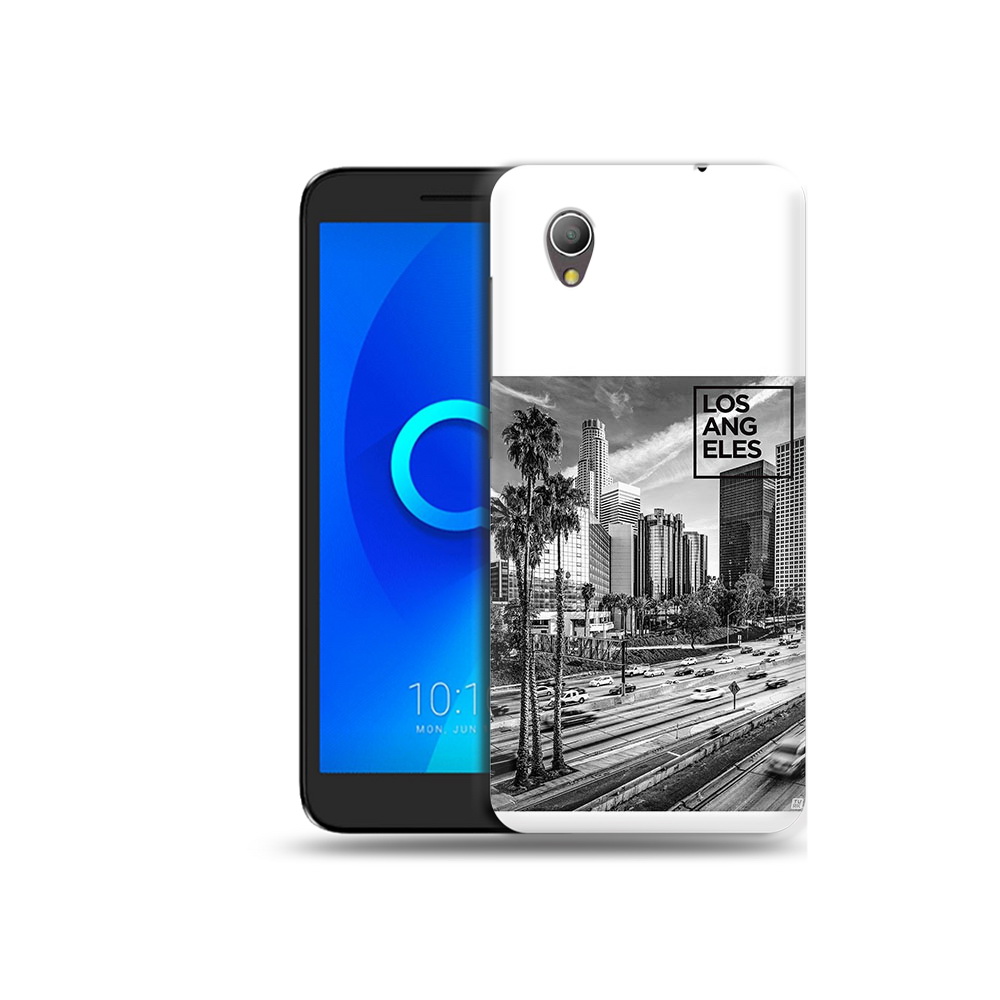 

Чехол MyPads Tocco для Alcatel 1 черно белый лос анджелес (PT227134.658.685), Прозрачный, Tocco