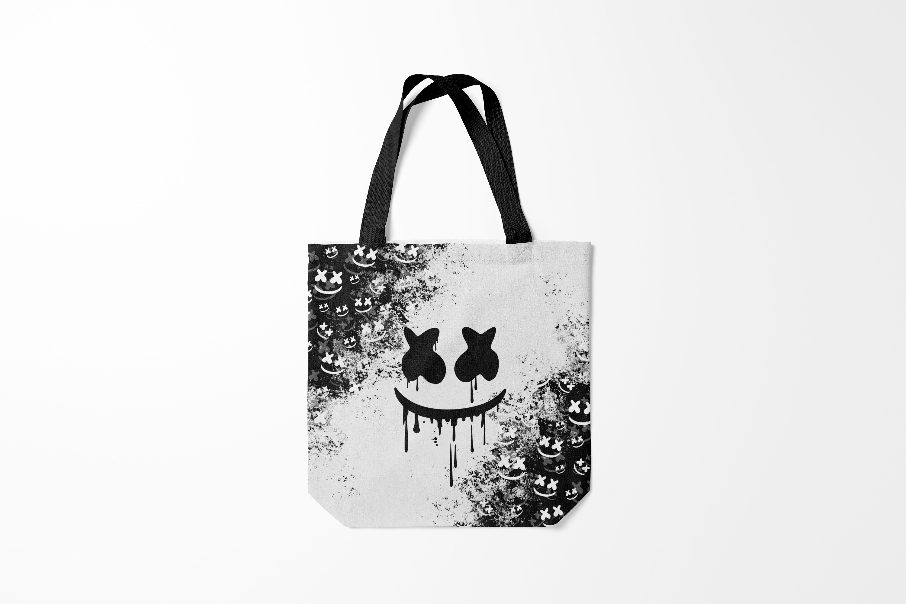 

Сумка шoппер унисекс Burnettie Marshmello, белый, Marshmello