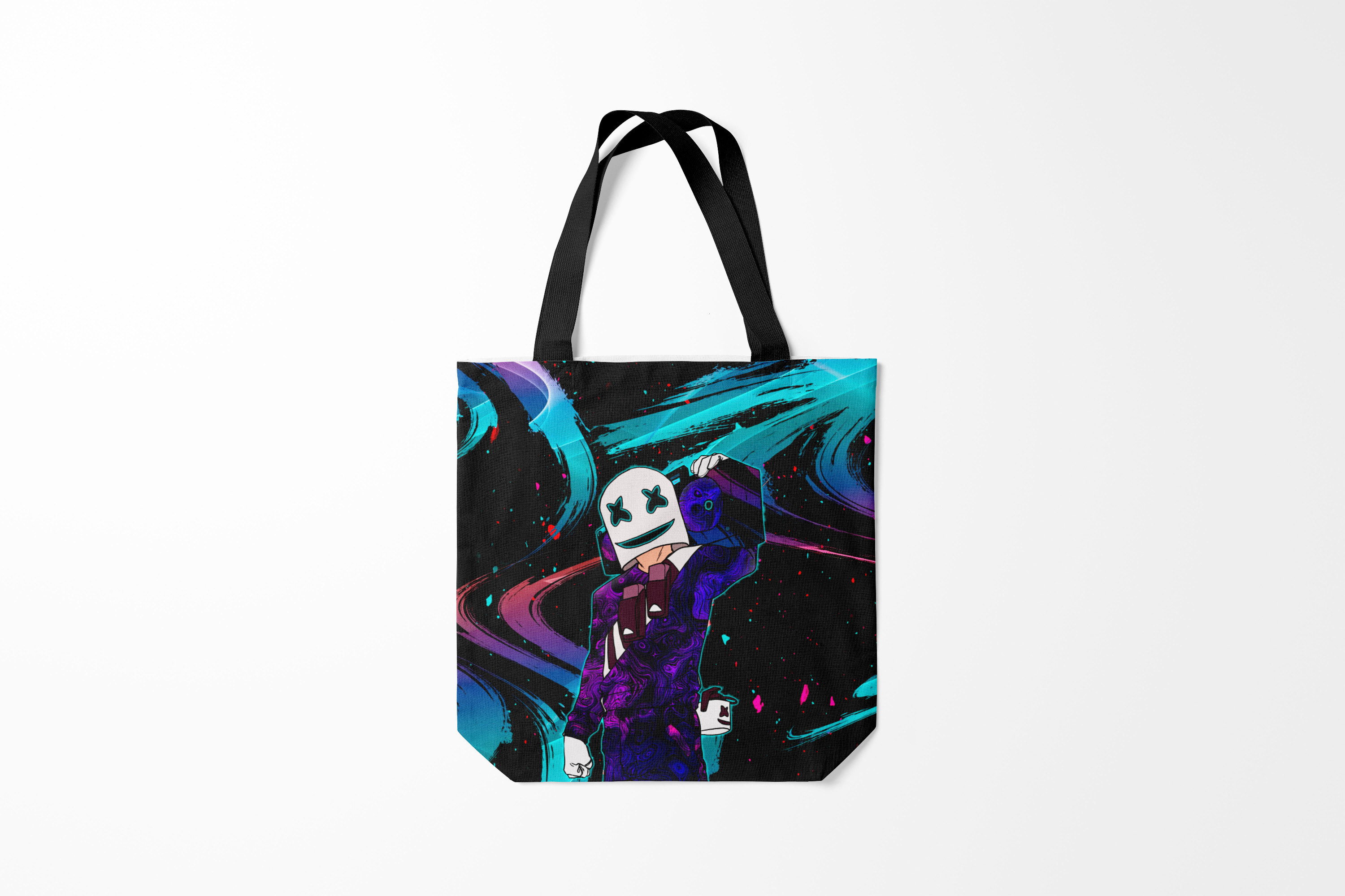 

Сумка шoппер унисекс Burnettie Marshmello COSMO DJ, черный, Marshmello COSMO DJ