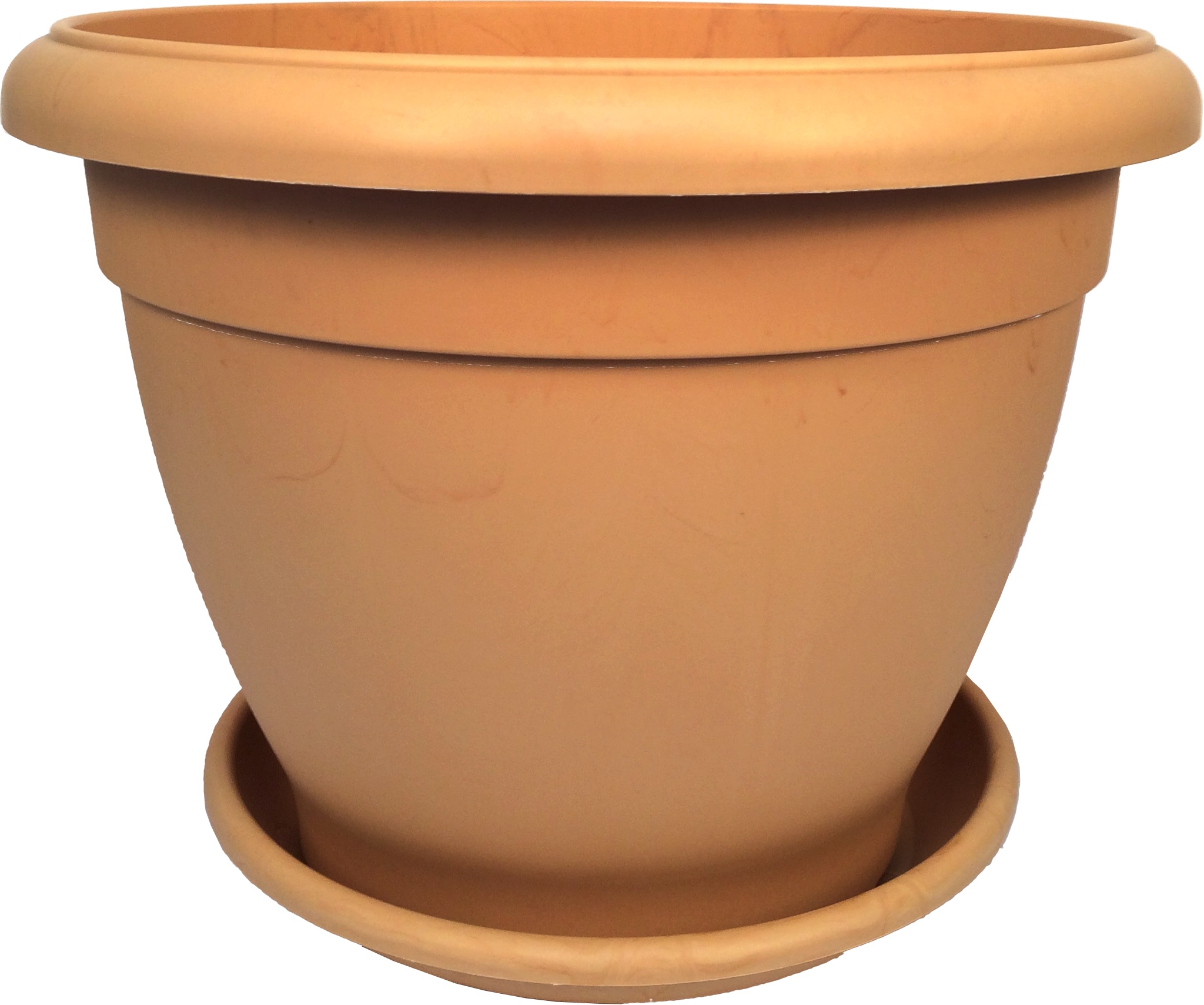 

Горшок Tek.A.Tek Jardin с поддоном светло-терракотовый 5,2 л 1003-9