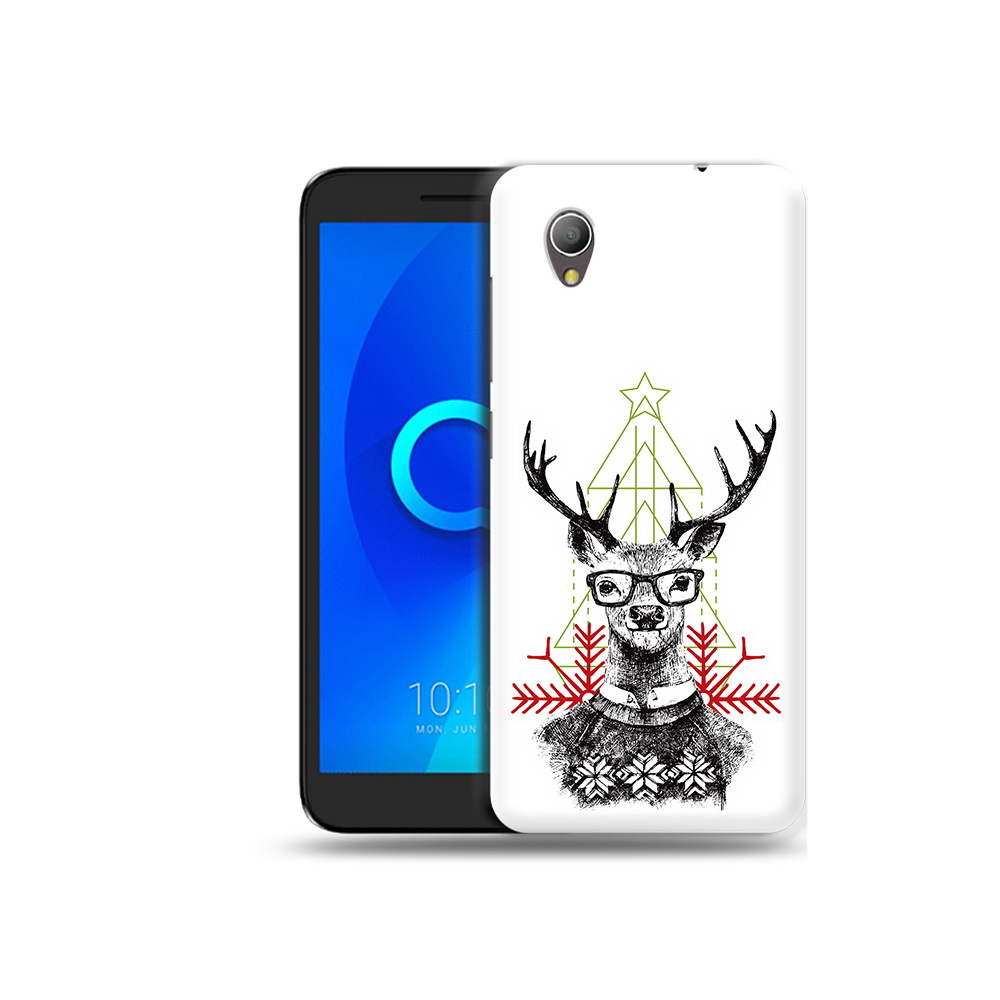 

Чехол MyPads Tocco для Alcatel 1 умный олень (PT227134.658.652), Прозрачный, Tocco