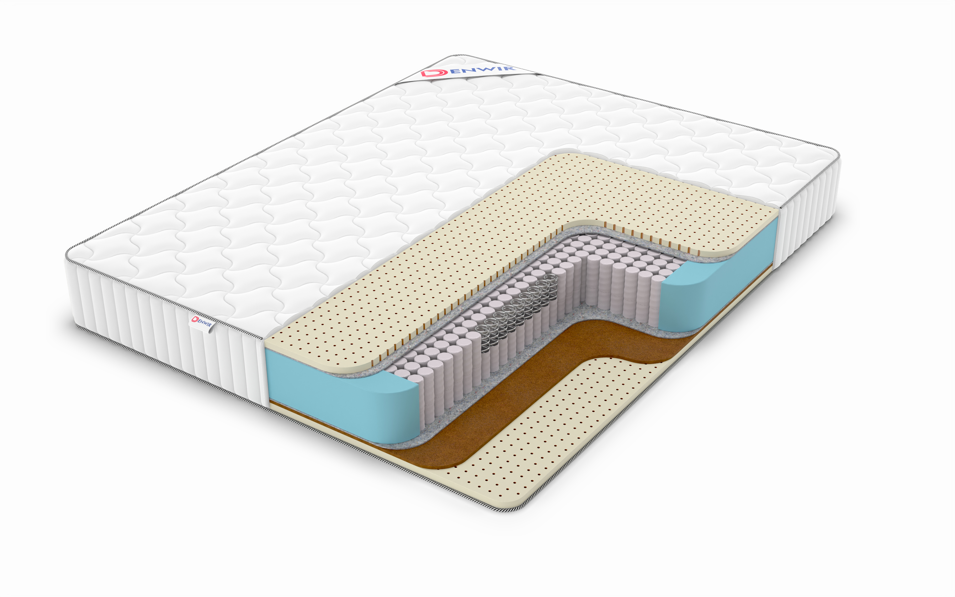 

Матрас пружинный DENWIR CLASSIC BALANCE SOFT S1000 /chstmat_CBSS1000_60x190, Белый, CLASSIC BALANCE SOFT S1000