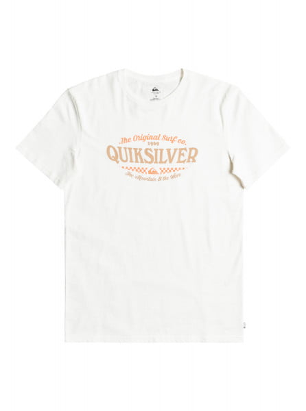 

Футболка мужская Quiksilver EQYZT06710 белая XL, EQYZT06710