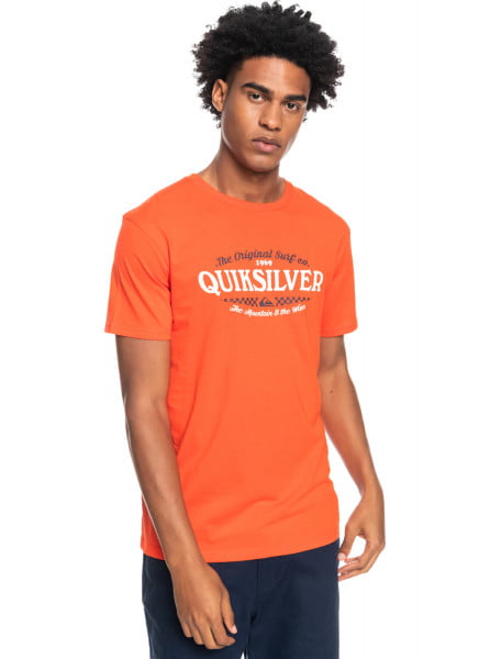 

Футболка мужская Quiksilver EQYZT06710 оранжевая XS, EQYZT06710