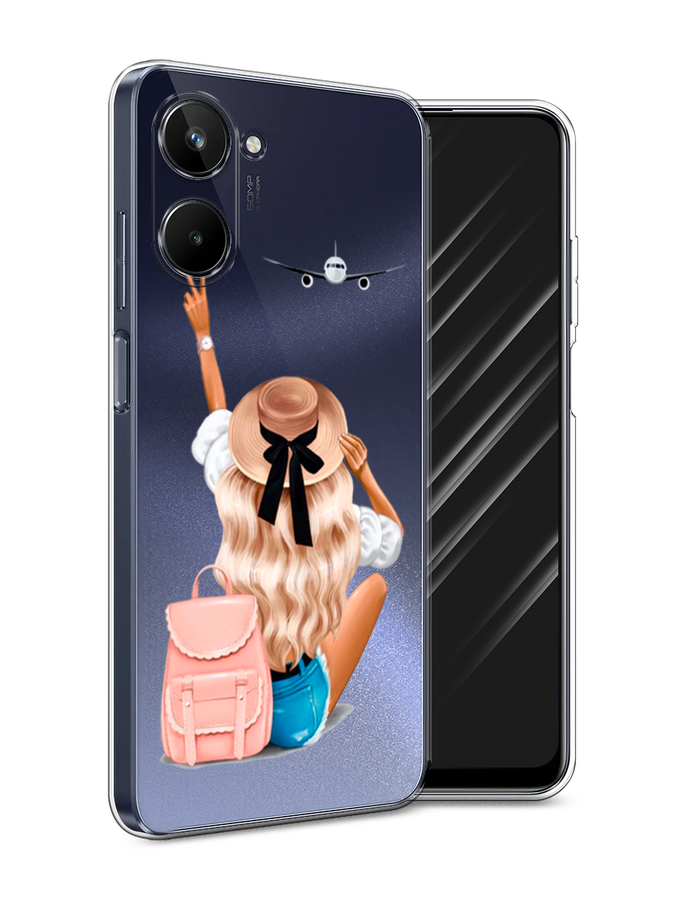 

Чехол Awog на Realme 10 4G "Автостопом самолетом", Бежевый;белый, 2512150-7