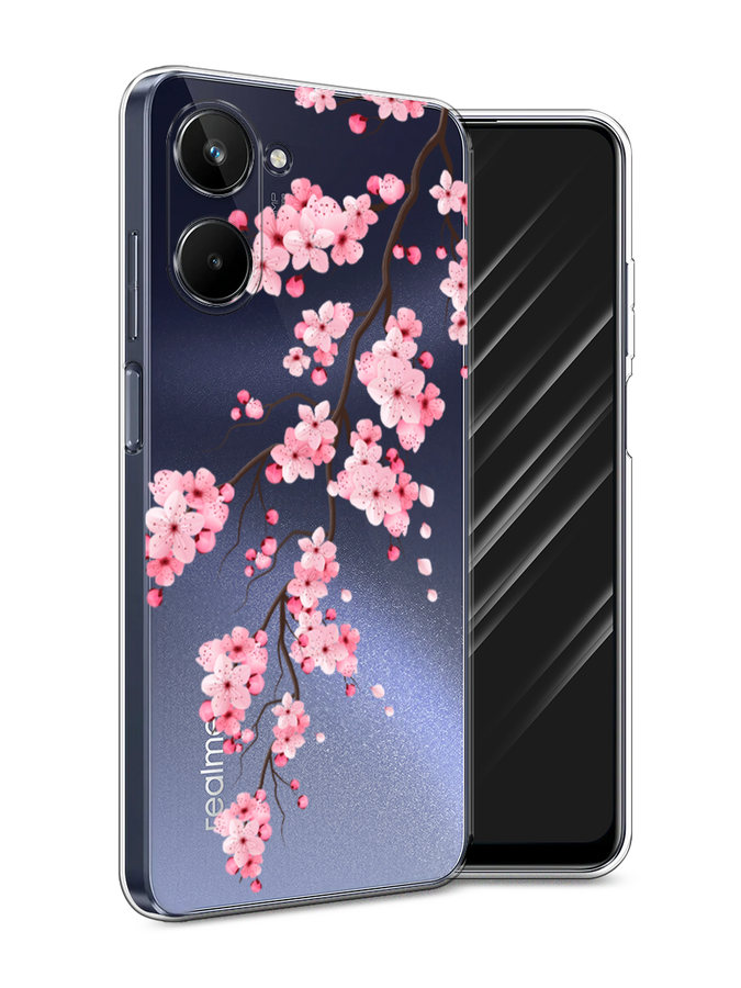 

Чехол Awog на Realme 10 4G "Розовая сакура", Розовый;белый;коричневый, 2512150-8