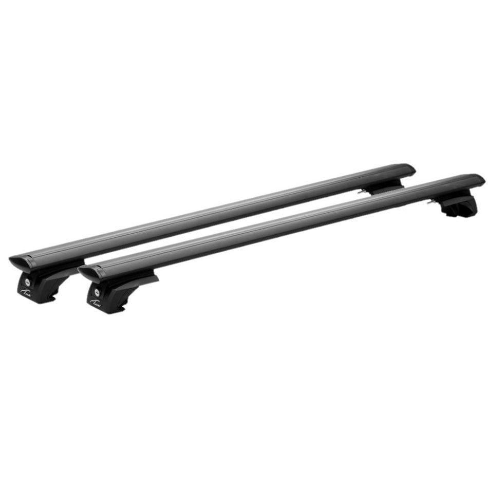 

Багажник на крышу LUX ЭЛЕГАНТ с замком черные дуги аэро-тревел (82мм) 1,3 Ниссан Кашкай, Черный