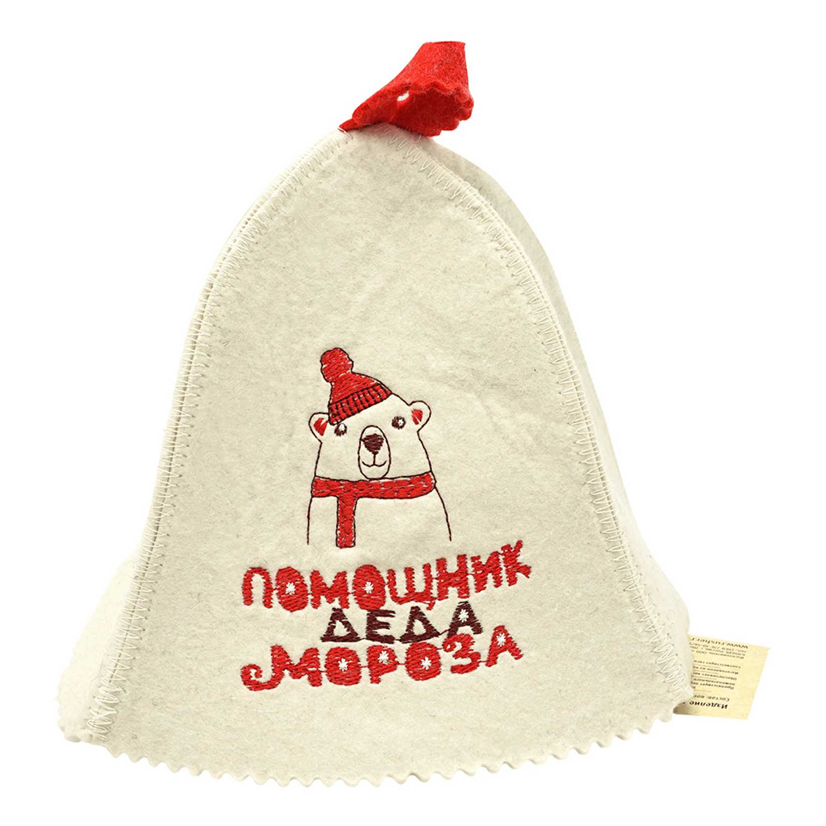 

Шапка для бани Ruшеr Помощник Деда Мороза детская