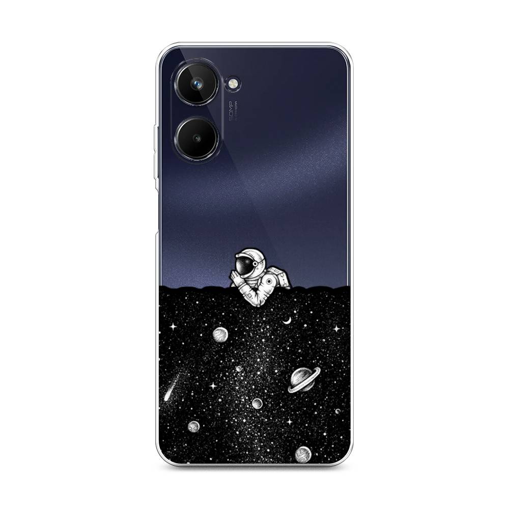 

Чехол Awog на Realme 10 4G "Космический сон", Серый, 2512150-4