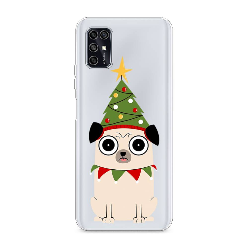 

Чехол для ZTE Blade V2020 Smart "Собачка с ёлочкой", Бежевый;красный;зеленый, 133850-1