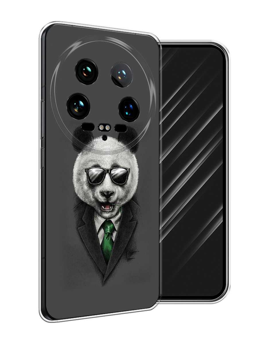 

Чехол Awog на Xiaomi 14 Ultra "Деловая панда", Серый;зеленый, 321850-1