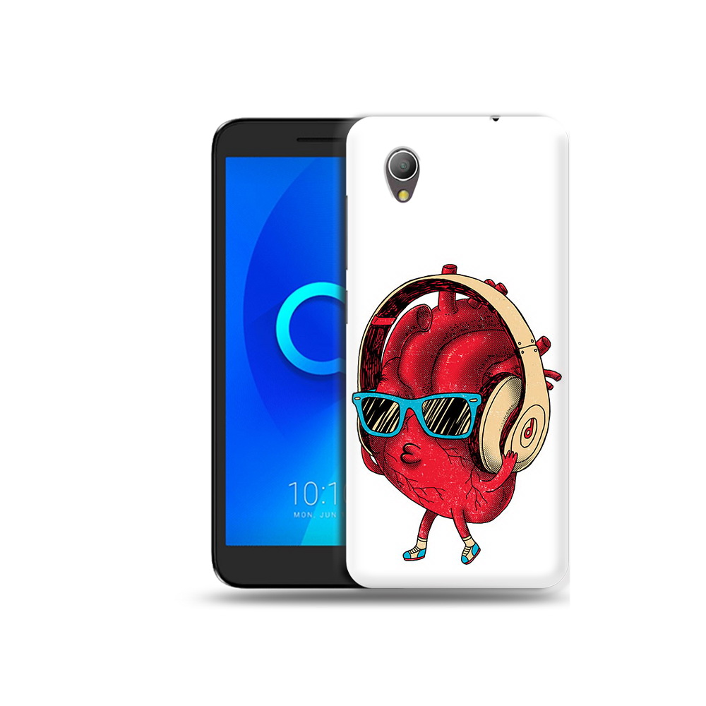 

Чехол MyPads Tocco для Alcatel 1 слушай сердце (PT227134.658.609), Прозрачный, Tocco