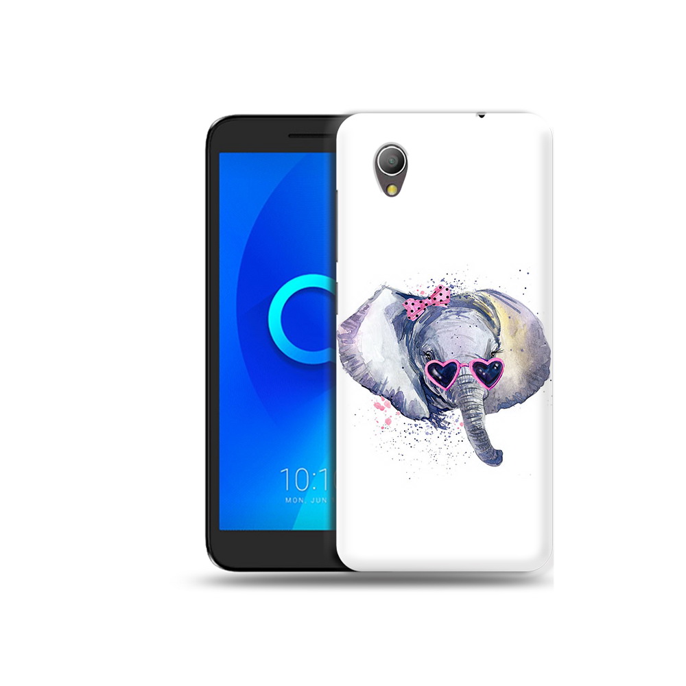 

Чехол MyPads Tocco для Alcatel 1 слоник в очках (PT227134.658.608), Прозрачный, Tocco