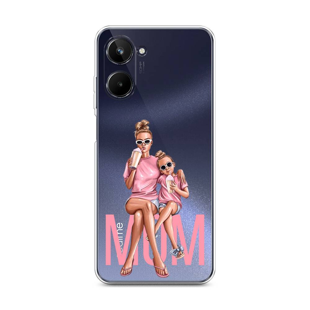 

Чехол Awog на Realme 10 4G "Lovely mom", Бежевый;розовый;прозрачный, 2512150-7