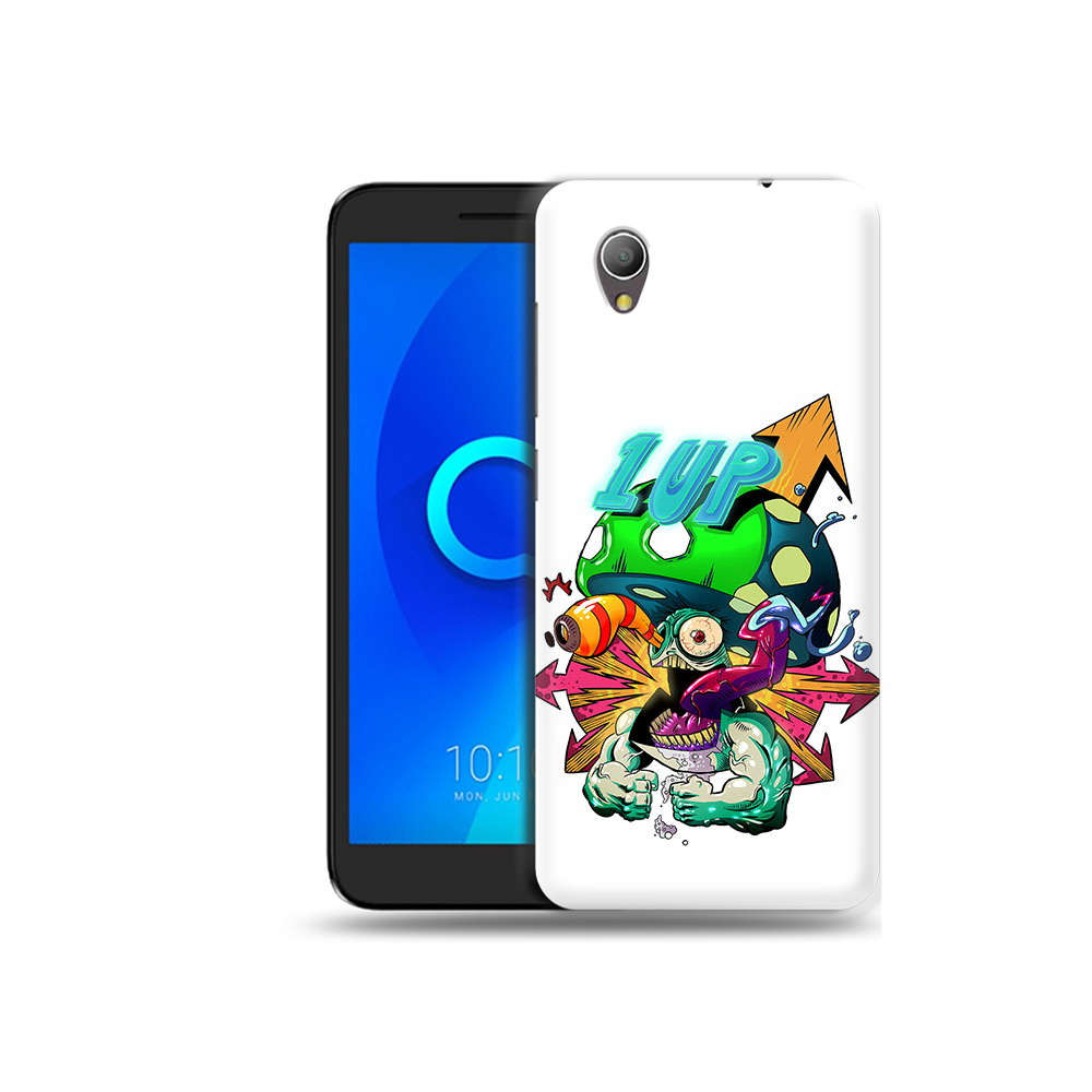

Чехол MyPads Tocco для Alcatel 1 сильный гриб абстракция (PT227134.658.599), Прозрачный, Tocco