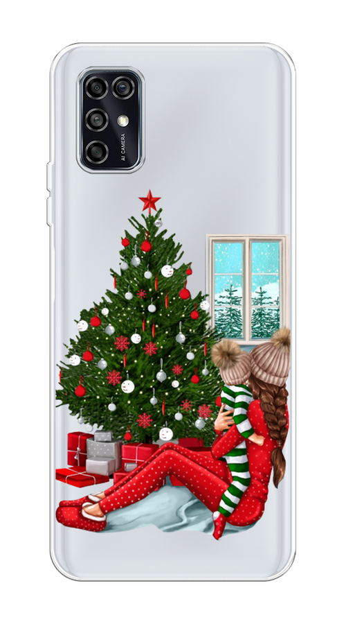 

Чехол на ZTE Blade V2020 Smart "Новый год с мамой", Красный;зеленый;голубой, 133850-6