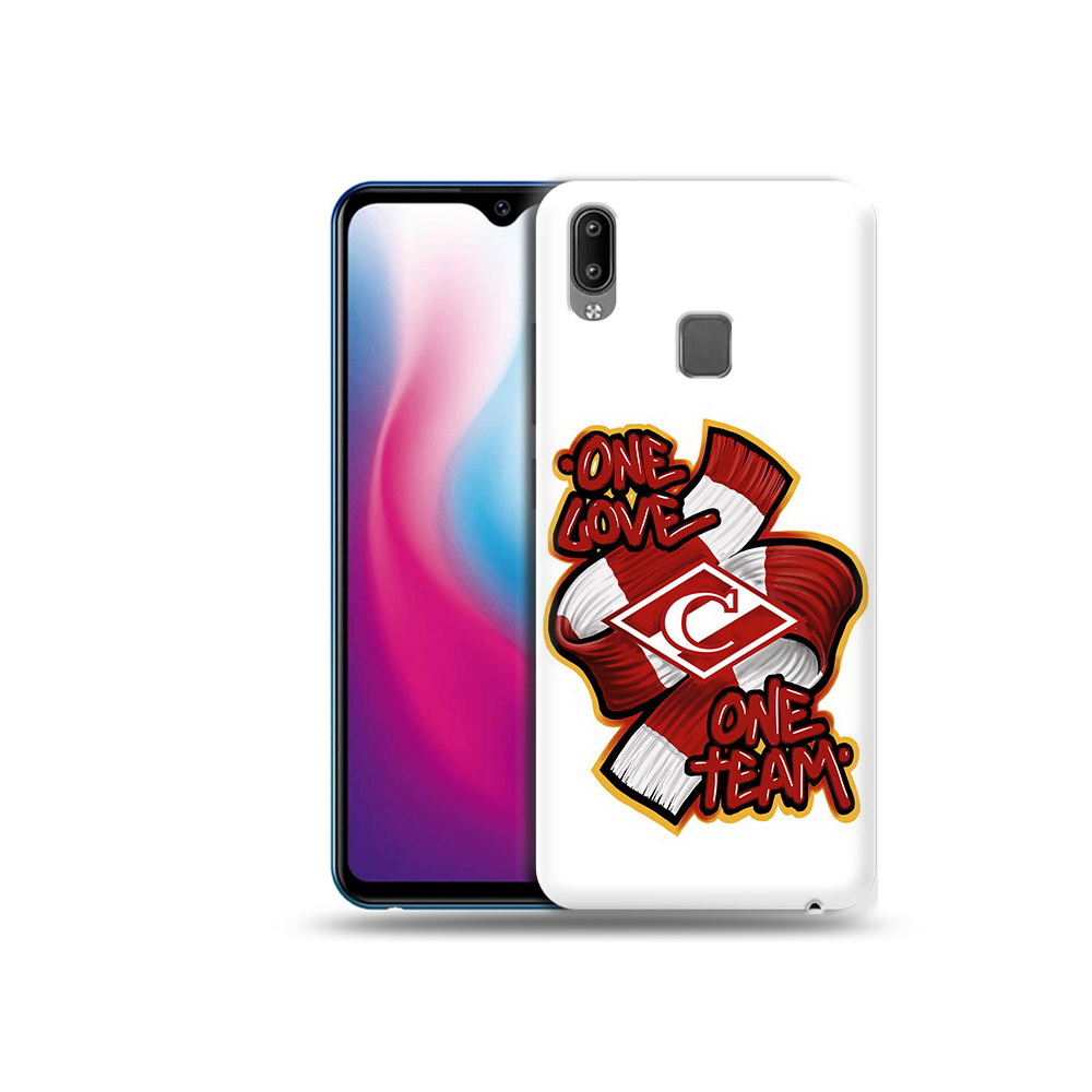 

Чехол MyPads Tocco для Vivo Y93 Lite Одна любовь-Спартак, Прозрачный, Tocco