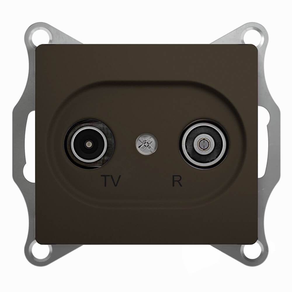 

SE Glossa Шоколад TV-R Розетка проходная 4DB, Коричневый, Glossa1_240_Скрытый_1