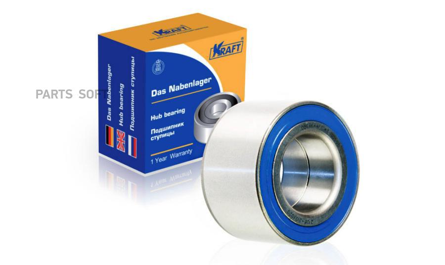 

Подшипник Ступицы Переднего Колеса Ваз 2108, Заднего Колеса М-2141 Kraft арт. KT100505