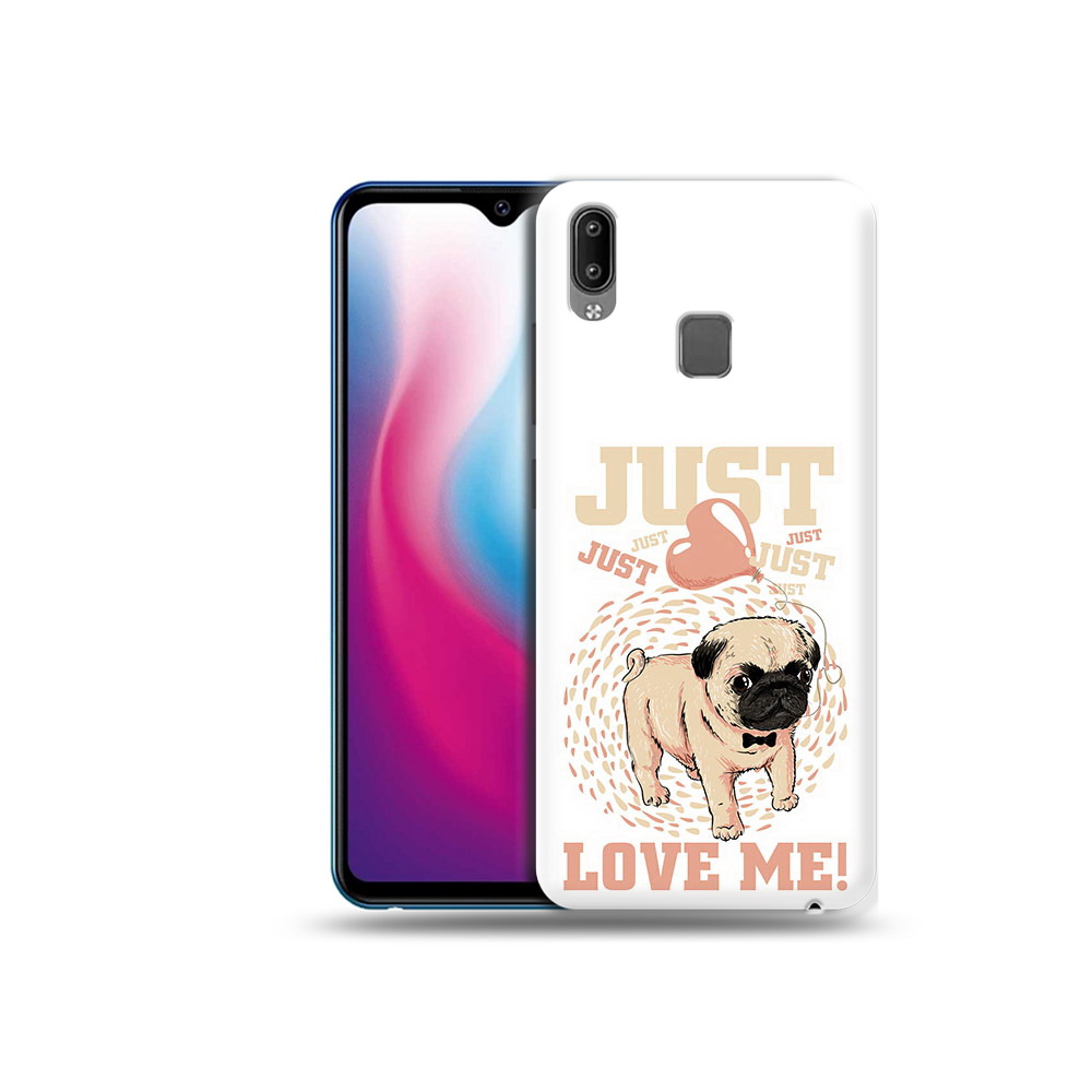 

Чехол MyPads Tocco для Vivo Y93 Lite Люби меня, Прозрачный, Tocco