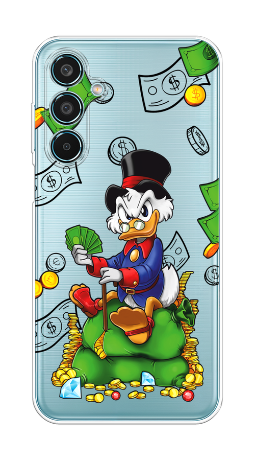 

Чехол на Samsung Galaxy M35 "Scrooge Richness", Черный;синий;зеленый, 2110050-1