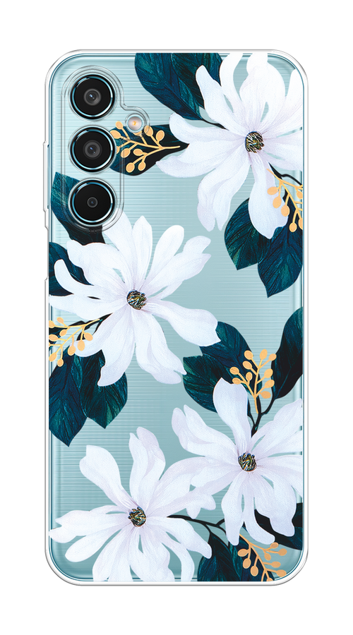 

Чехол на Samsung Galaxy M35 "Delilah Flower", Зеленый;белый, 2110050-1
