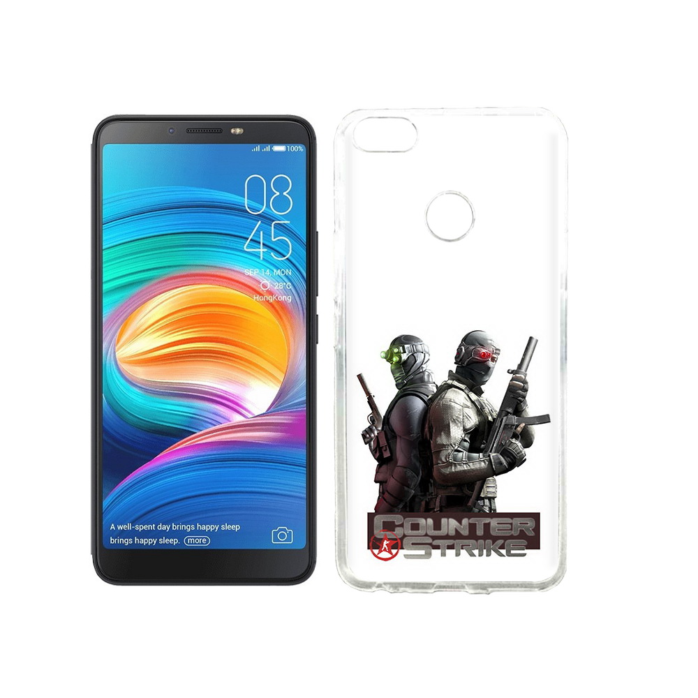 

Чехол MyPads Tocco для Tecno Camon X КС, Прозрачный, Tocco