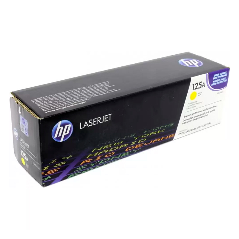 

Картридж для лазерного принтера HP (CB542A) желтый, оригинальный