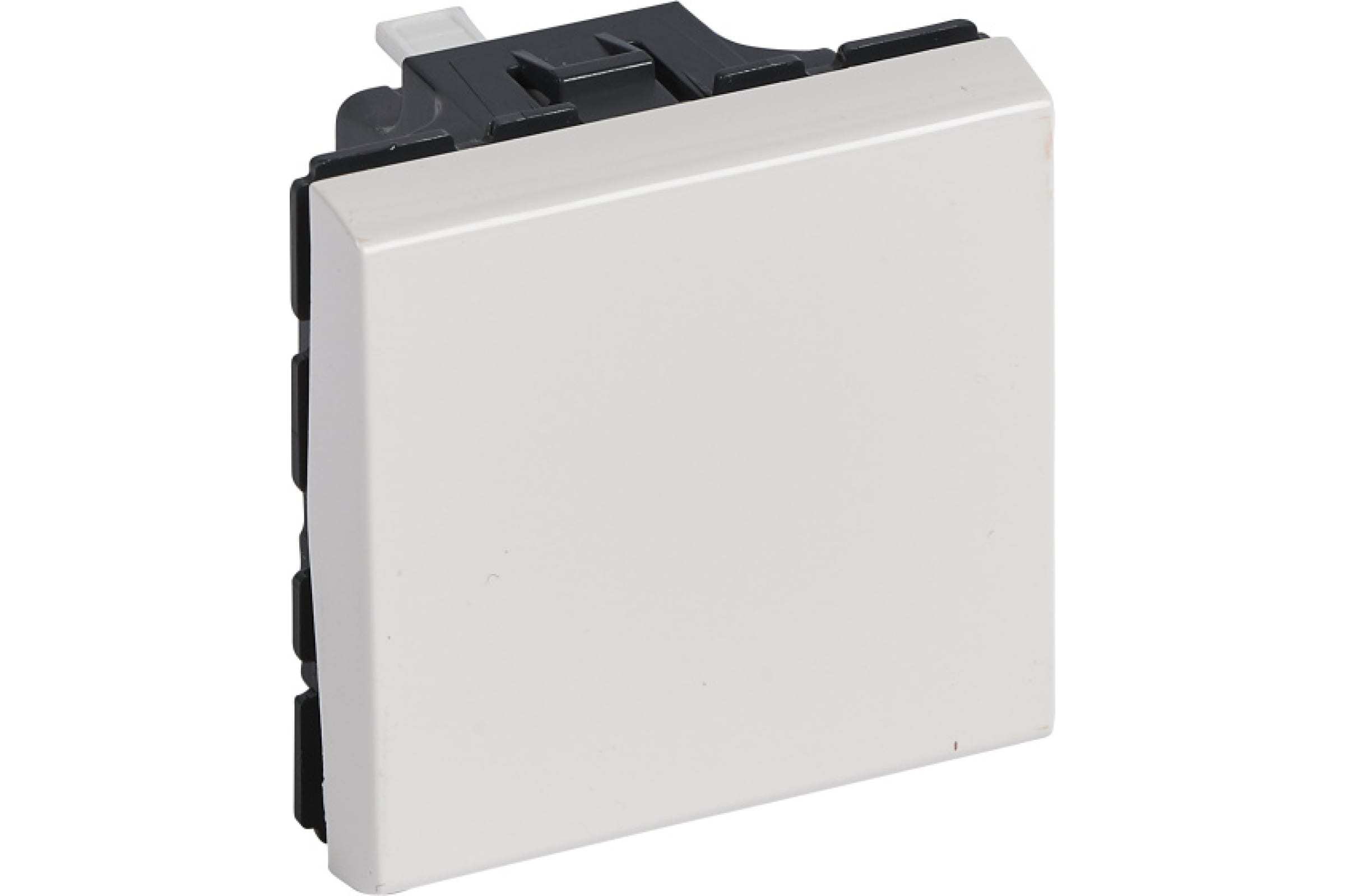 

Legrand Кнопочный выключатель перекидной - Программа Mosaic - 2 модуля - 6 A - белый 07704