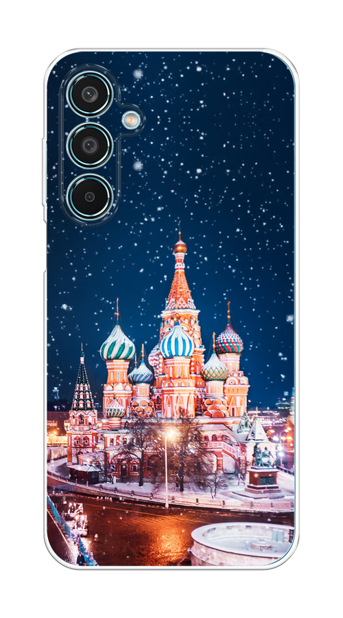 

Чехол на Samsung Galaxy M35 "Москва 1", Коричневый;синий;белый, 2110050-1
