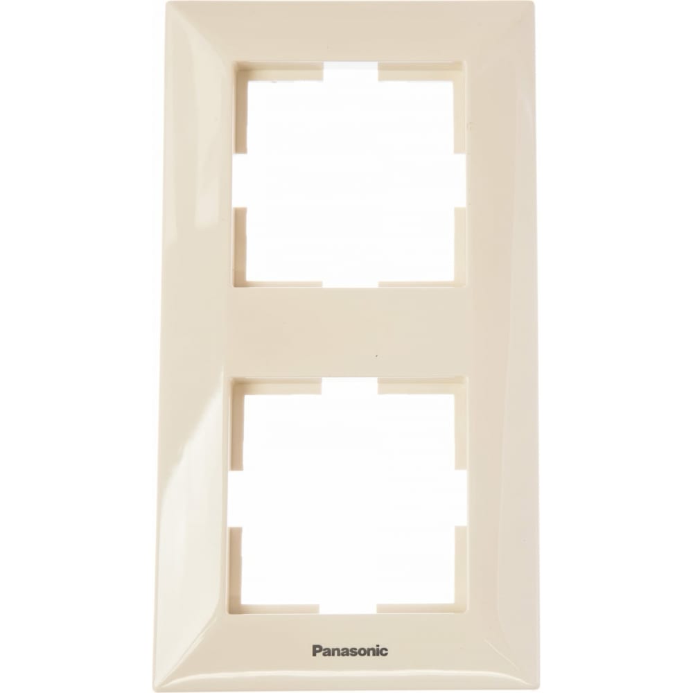 

Panasonic Рамка 2м вертикальная крем Arkedia WMTF0812-2BG