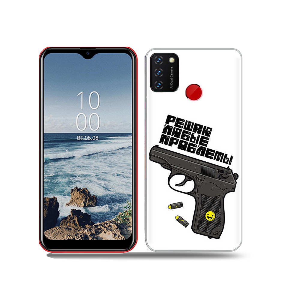 

Чехол MyPads Tocco для BQ 6631G Surf пистолет против проблем, Прозрачный, Tocco