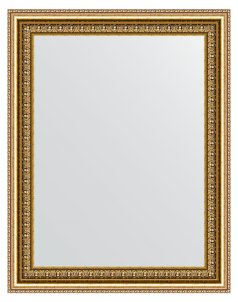 

Зеркало в раме 39x49см Evoform BY 1344 бусы золотые, Золотистый, BY 1344